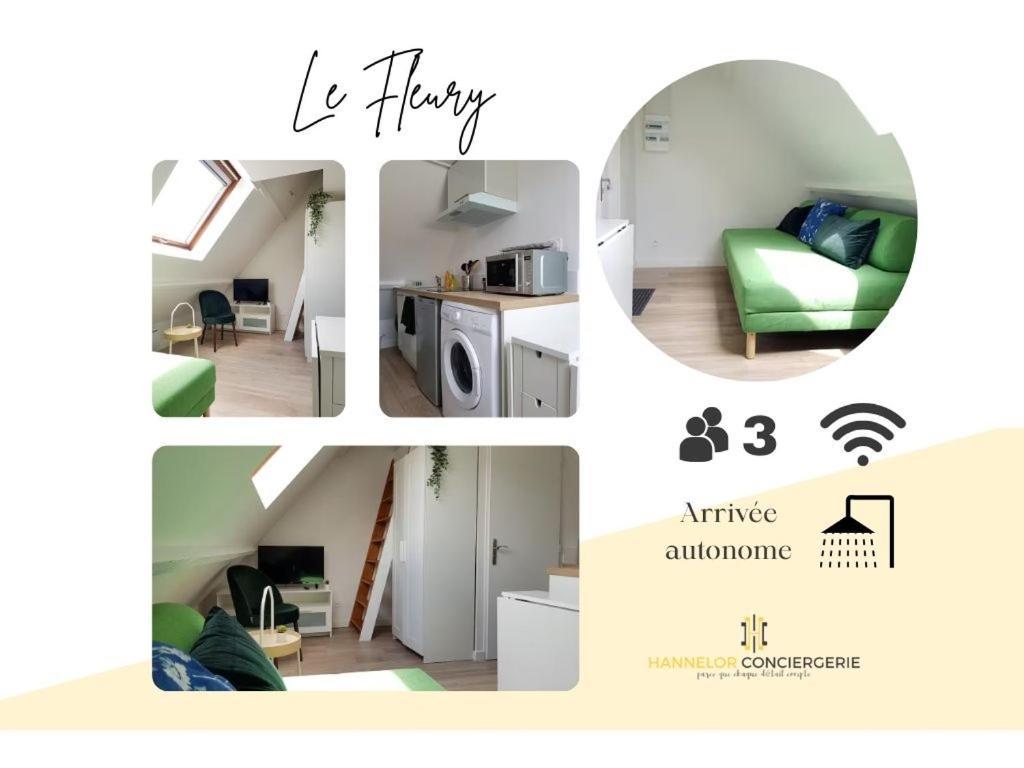 Le Fleury - Studio Calme Proche De Rouen Deville-les-Rouen Buitenkant foto